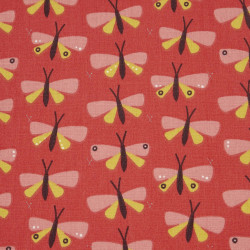 Printed Cotton PAPS Red / Carnation